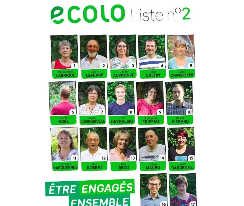 Lobbes aussi aura sa liste Ecolo