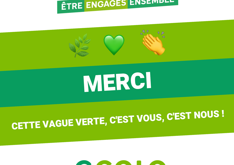 Élections 2018 : Merci !